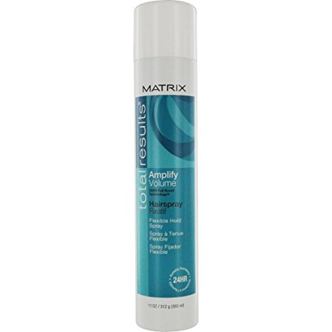 Total Results by Total Results Amplify Hairspray Flexible Hold for Unisex, 11 Ounce