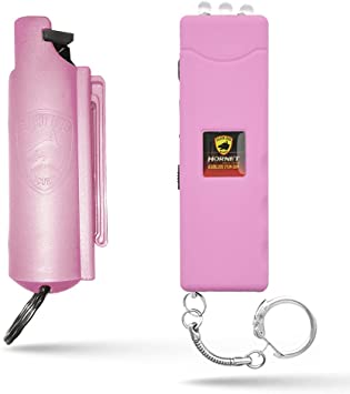 Guard Dog Pepper Spray Stun Gun Combo Pack - Self Defense Keychain Set, Personal Safety Devices for Women, Home Defense & Self Defense Kit