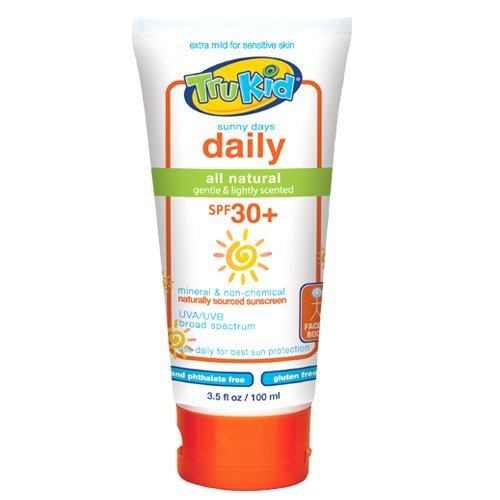 TruKid Sunny Days Daily SPF 30 Plus UVA/UVB Sunscreen Lotion, 3.5 Ounce