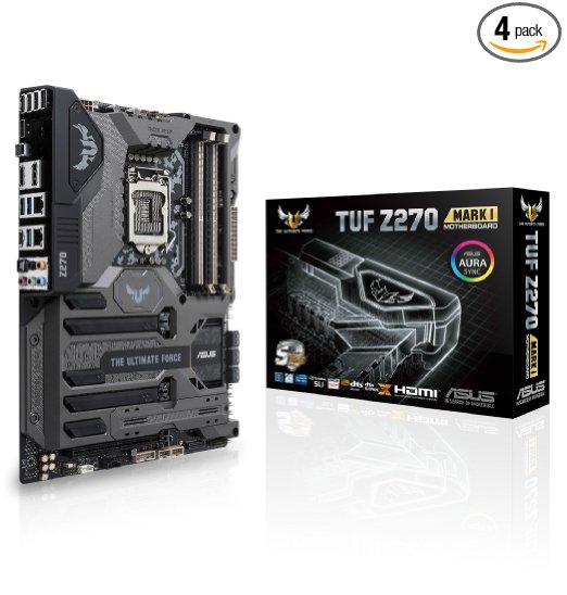 ASUS TUF Z270 Mark 1 LGA1151 DDR4 DP HDMI M.2 USB 3.1 Z270 ATX Motherboard