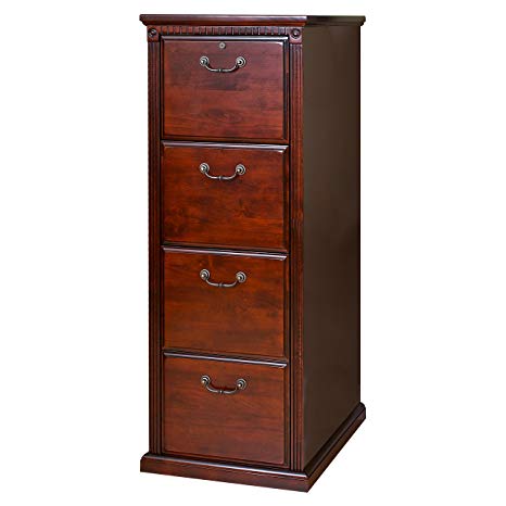 Martin Furniture Huntington Club Office 4 Drawer File Cabinet