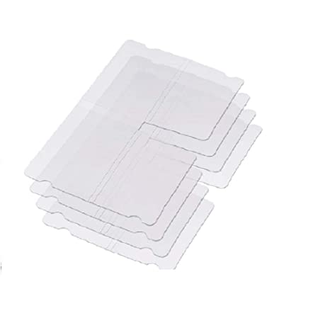 20 pcs Transparent Portable Plastic Masks Storage Clip Mask Storage Keeper Folder for Masks