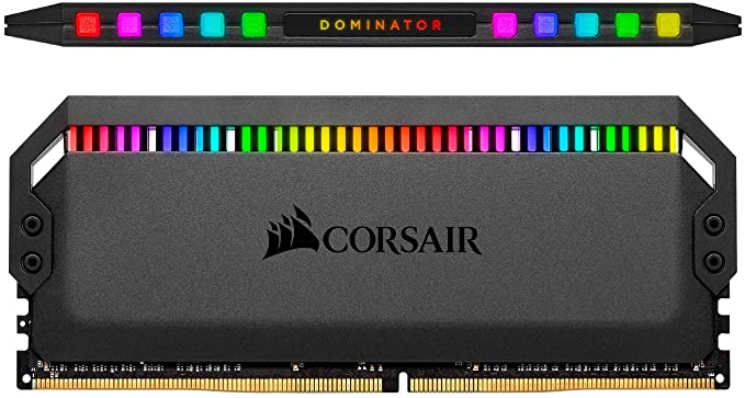 CORSAIR DOMINATOR PLATINUM RGB 32GB (2x16GB) DDR4 3200 (PC4-25600) C16 1.35V Desktop Memory