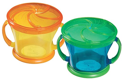 Munchkin Snack Catcher, 9 Ounce, 12  Months, Color May Vary - 2 Count