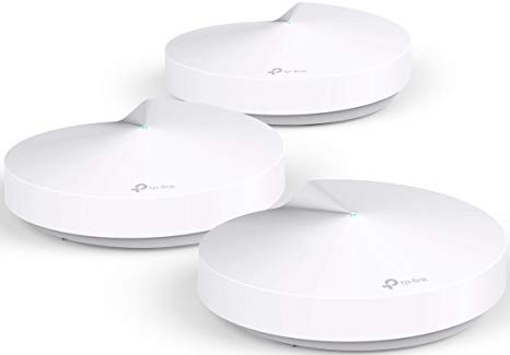 TP-Link Deco Whole Home Mesh WiFi System (3-Pack) - Replace WiFi Router and Range Extenders, Simple Setup, Works with Amazon Alexa, Up to 5,500 sq. ft. Coverage (M5)