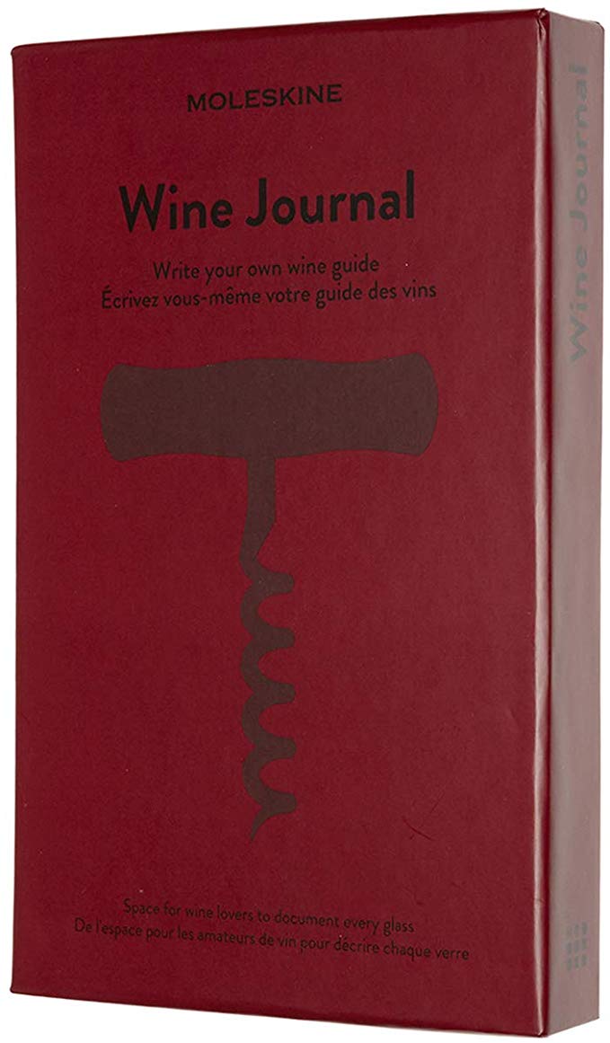 Moleskine Passion Journal, Wine, Hard Cover, Large (5" x 8.25") Bordeaux Red