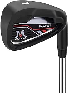 MAZEL WM-X1/2 Individual Men Golf Club Irons 1,2,3,4,5,6,7,8,9,Pitching Wedge,Approach Wedge,Sand Wedge with Graphite/Steel Shafts for Right Handed