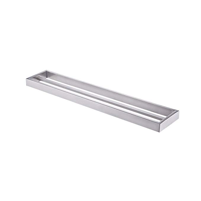 Kes Bathroom Double Towel Bar Wall Mount Brushed Finish, SUS304 Stainless Steel, A23001S60-2