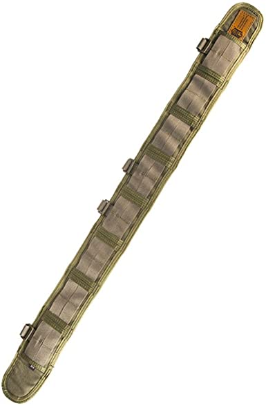 High Speed Gear Slim-Grip Modular MOLLE Padded Belt, Slotted, Made in the USA
