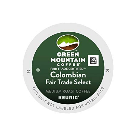 Green Mountain Coffee Fair Trade for Keurig Brewers - Colombian Select, 96 Count