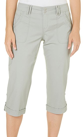 Gloria Vanderbilt Stretch Featherweight Twill Capris