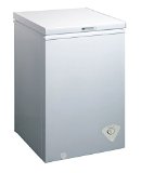 midea WHS-129C1 Single Door Chest Freezer 35 Cubic Feet White