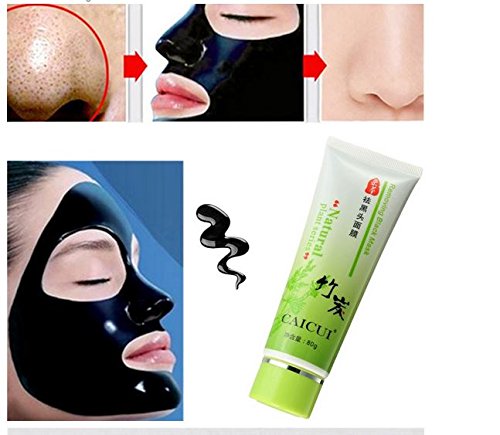 Black Facial Peel-Off Mask Remove Blackhead Deep Cleansing Nose Acne Remover 80g by GokuStore