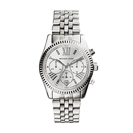 Michael Kors Mid-Size Stainless Steel Lexington Chronograph Women's watch #MK5555