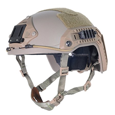 Lancer Tactical CA-806T Maritime ABS Helmet Color: Dark Earth, Size: Large to X-Large