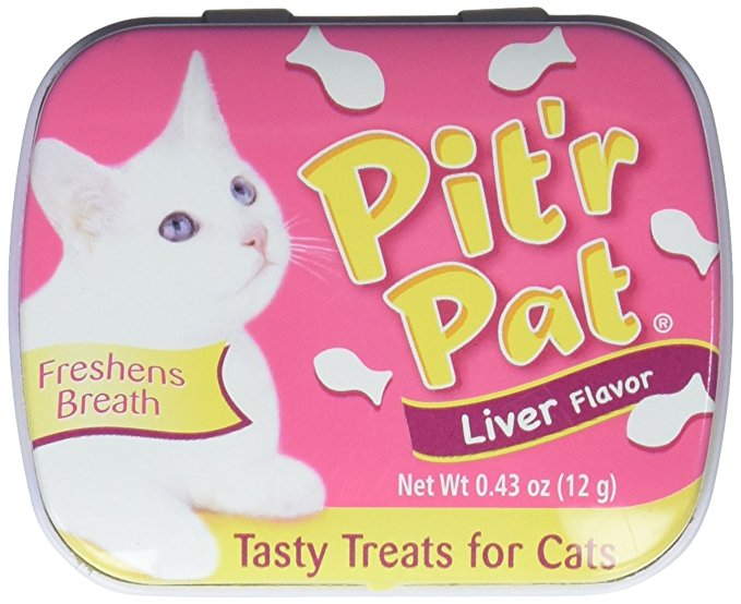 Chomp Pit'r Pat Liver Flavor Tasty Treats for Cats