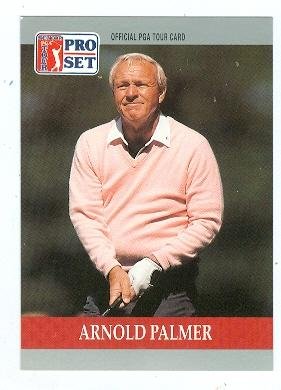 Arnold Palmer trading card (Golf) 1990 Pro Set #80 PGA