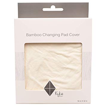 Kyte BABY Change Pad Cover Made from Bamboo Rayon Material (Cloud)
