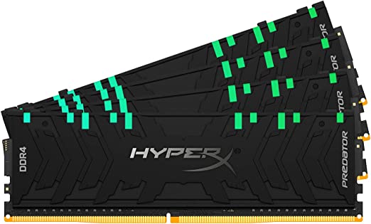 HyperX Predator RGB 128GB 3000MHz DDR4 CL16 DIMM XMP (Kit of 4) HX430C16PB3AK4/128