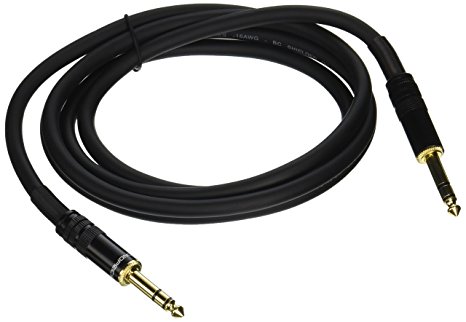 Monoprice 104793 6-Feet Premier Series Stereo Phono Male to Male 16AWG Cable