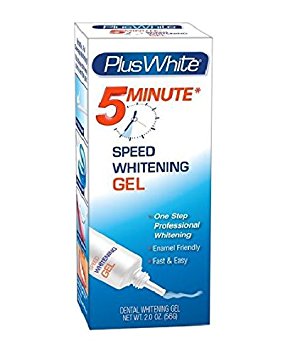 Plus White 5-Minute Premier Speed Whitening Gel 2oz Box [Packaging May Vary]