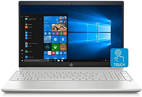 2019 HP Pavilion 15.6" FHD Touchscreen Display Home & Business Laptop, Intel Quad Core i7-8550U Upto 4.0 GHz, 16GB RAM, 500GB HDD, Backlit Keyboard, USB-C, GbE LAN, Windows 10