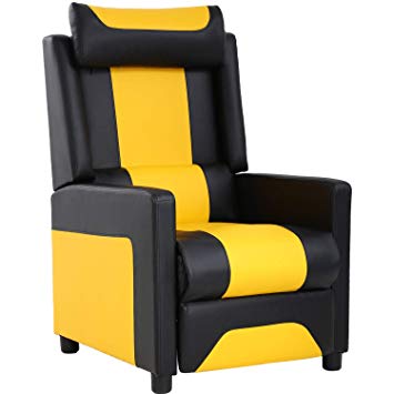 Gaming Chair Recliner Chair Reclining Sofa Single Home Theater Seating Gaming Sofa PU Leather for Living Room Furniture