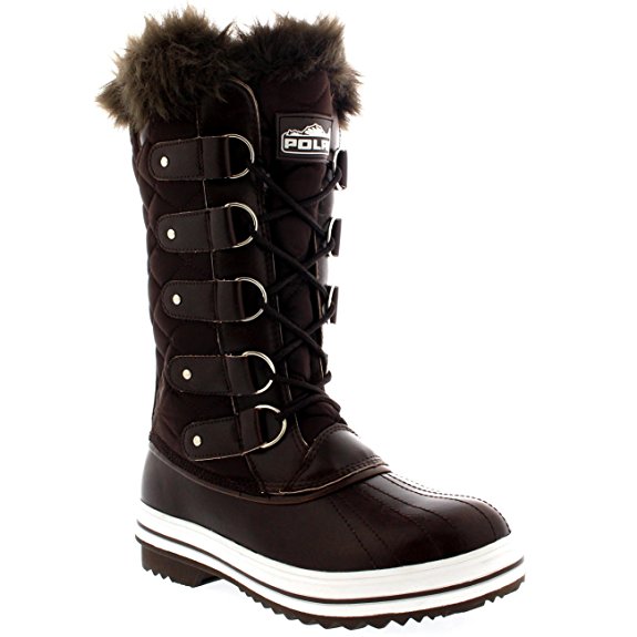 Polar Women's Nylon Tall Winter Snow Boot