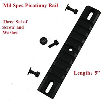 5" Bolt on Picatinny Rail for Hand Guard and Magpul MOE Hand Guard