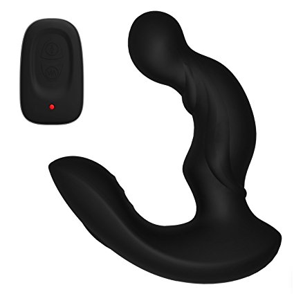 Vibrating Butt Plug, Cupider 11-Modes Anal Plug prostate massager USB Charging G-spot Stimulator Anal Vibrator (Black)
