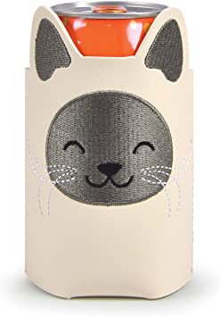 Genuine Fred BEV BUDDY DRINK SLEEVE, CAT, Siamese