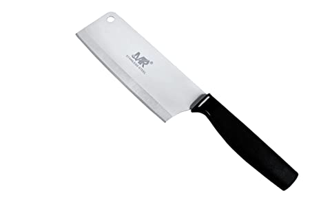 MR® High-Carbon Stainless Steel Meat Cleaver/Knife Heavy Duty Stainless Steel Chef's Chopper/Knife/Meat Cleaver, Length- 31 cm Pack of 1