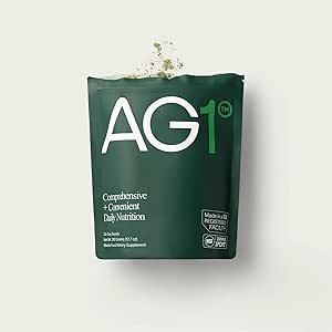 SS AG1 by Athletic Greens - Powder Supplement Pouch Convenient Daily Nutrition - 30 Day Supply (12.7oz/360g)