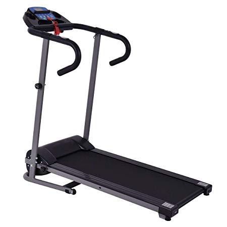 Gymax 1100W Electric Folding Fitness Exercise Treadmill Jogging Incline Running Machine Home Gym