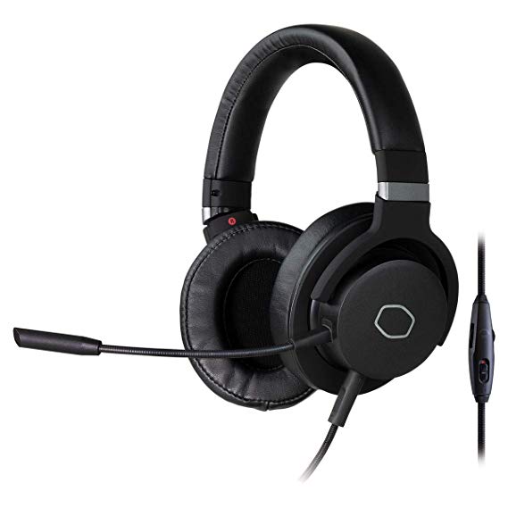 Cooler Master MH-751 MH751 2.0 Gaming Headset with Plush, Swiveled Earcups, 40mm Neodymium Drivers, and Omni-Directional Boom Mic for PC, PS4, and Xbox