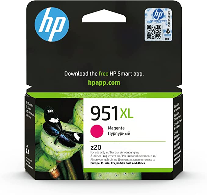 HP CN047AE 951 XL High Yield Original Ink Cartridge, Magenta, Single Pack