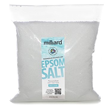 Milliard Epsom Salt 5lbs. Magnesium Sulfate BULK Bag