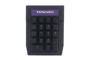 Tesoro Tizona Numpad G2N-P Blue Mechanical Switch Tenkey Tournament Gaming Numeric Mechanical Keypad TS-G2N-P BL