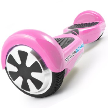 Powerboard by HOVERBOARD - 2 Wheel Self Balancing Scooter with LED Lights - Hands Free Battery Powered Electric Motor - Airboard - The Perfect Personal Transporter - USA Company