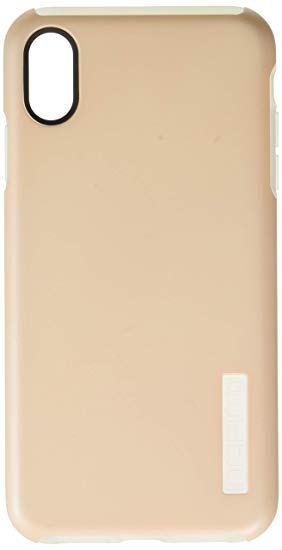 Incipio DualPro iPhone Xs Max Case with Shock-Absorbing Inner Core & Protective Outer Shell iPhone Xs Max - Rose Blush