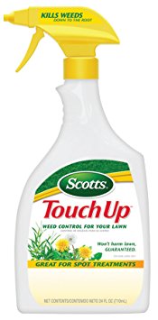 Scotts TouchUp Weed Control for Lawn (Dandelion, Clover, & Crabgrass Killer) (Not Sold in HI), 24 fl oz