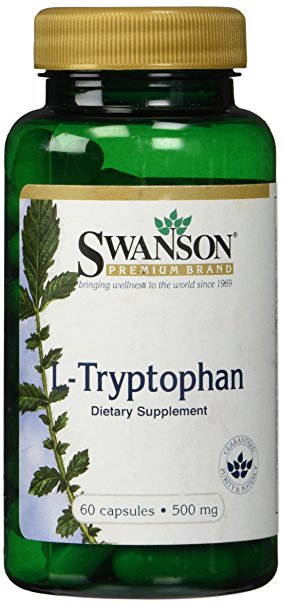 Swanson L-Tryptophan 500 mg 60 Caps