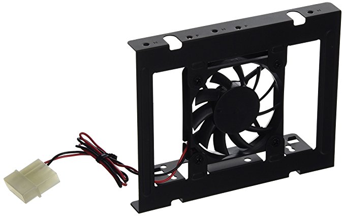 Rosewill 2.5-Inch SSD/HDD Mounting Kit for 3.5-Inch Drive Bay w/60mm Fan RDRD-11003