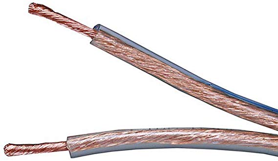 Monoprice 102795 Choice Series 18 Gauge AWG 2 Conductor Speaker Wire/Cable - 100ft High Purity 99.9% Oxygen Free Pure Bare Copper for Home Theater, Car Audio and More