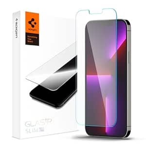 Spigen Glas.tR Slim HD Tempered Glass Screen Protector Guard For iPhone 14 Plus/ 13 Pro Max - 1 Pack