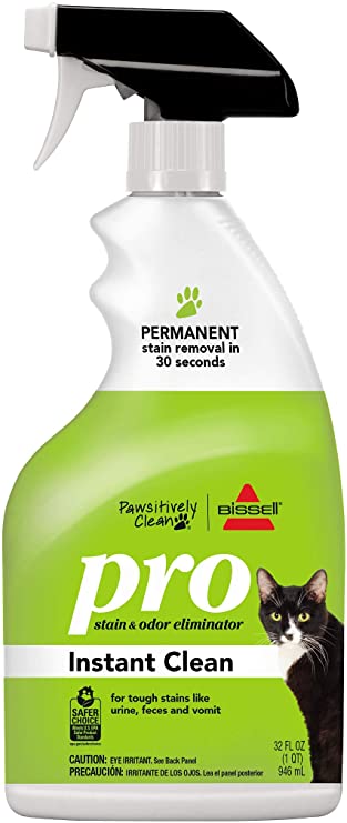 Bissell Pawsitively Clean Pro Cat Instant Stain & Odor Eliminator, 32oz, 2183