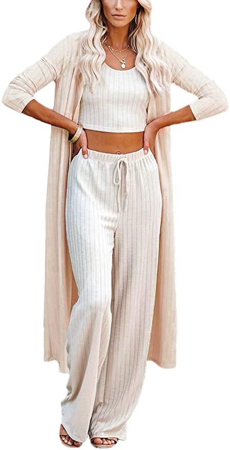 BB&KK Women's Lightweight Cardigan Duster Sweaters Maxi Long Fall Kimonos Solid Colors