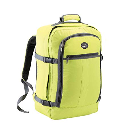 Cabin Max Backpack Flight Approved Carry On Bag Massive 44 litre Travel Hand Luggage 55x40x20 cm - Metz Green