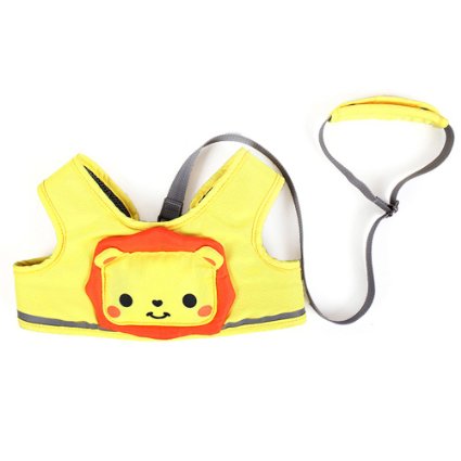 Zicac  Toddler Safety Harness Baby Child Safety Walkers (Yellow)