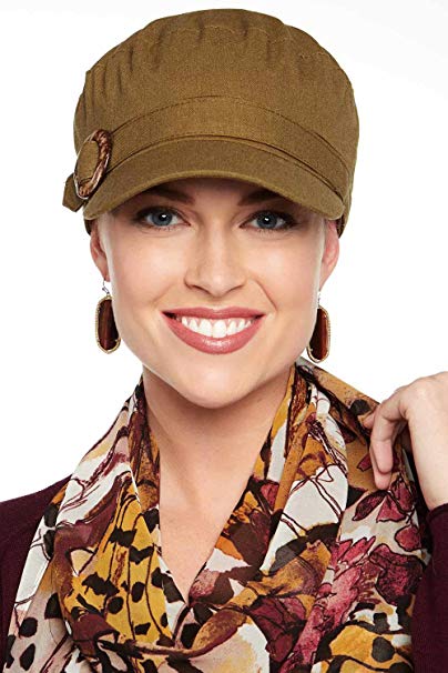 Headcovers Unlimited Logan Newsboy Cap-Caps for Women with Chemo Cancer Hair Loss